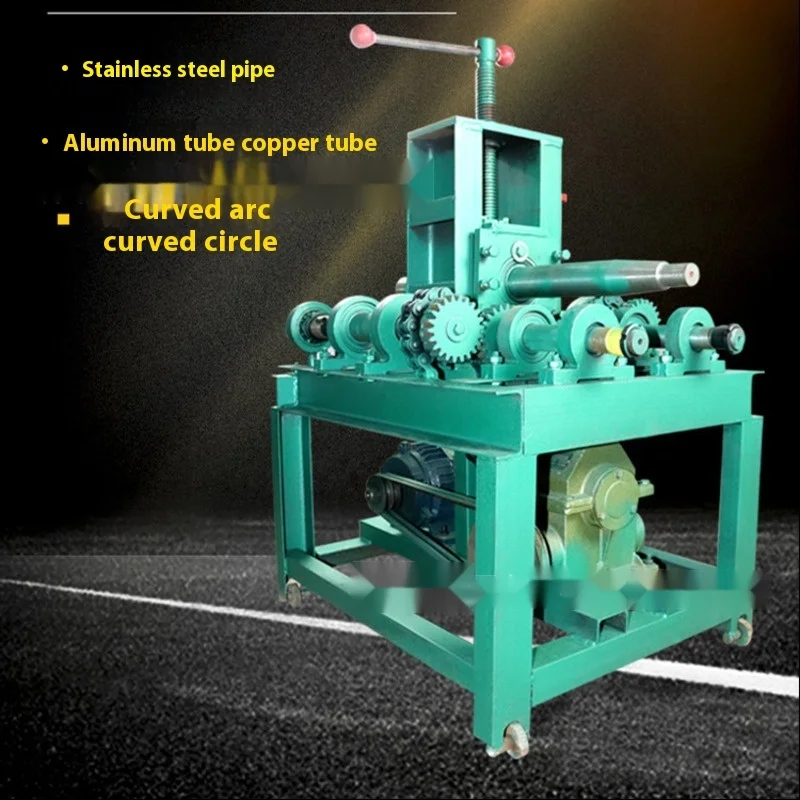

Greenhouse Steel Pipe Square Round Tube 76 Type Vertical Multi Functional Large Curvature Bending Machine