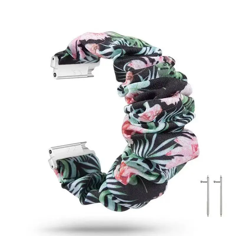 Nylon Solo Loop Elastic Strap, Tecido Bracelet Belt, Samsung Watch 6, 5, 4, 3, Active 2, Huawei GT4, 3, Amazfit Bip, GTS, 22mm, 20mm