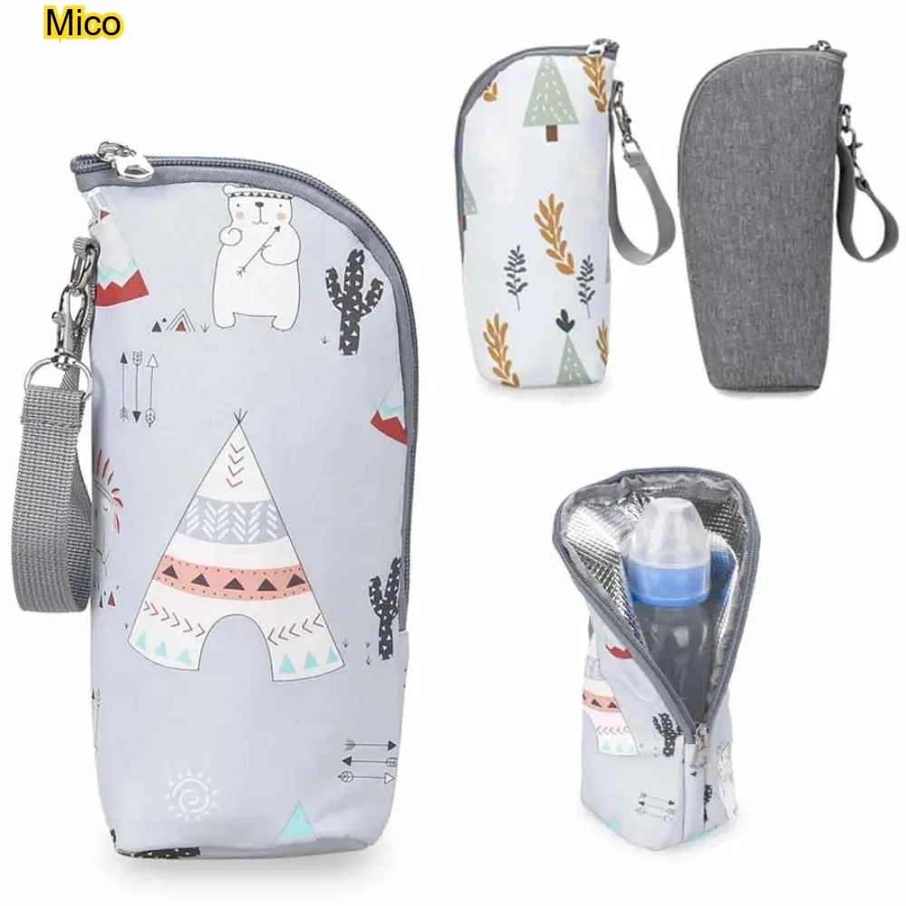 

Portable Baby Bottle Insulation Bag, Aluminum Foil Thermal Storage Bag for Baby Bottles