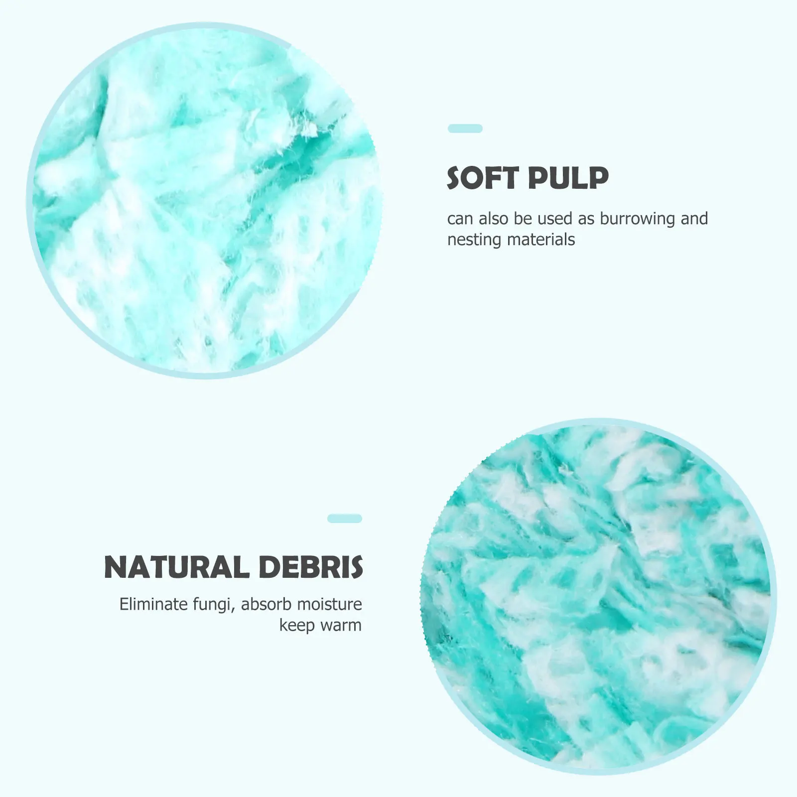 

90L High Absorbency Padding Material Small Pet Cage Bedding Hamster Supplies Pet Paper Sawdust Burrowing Nesting