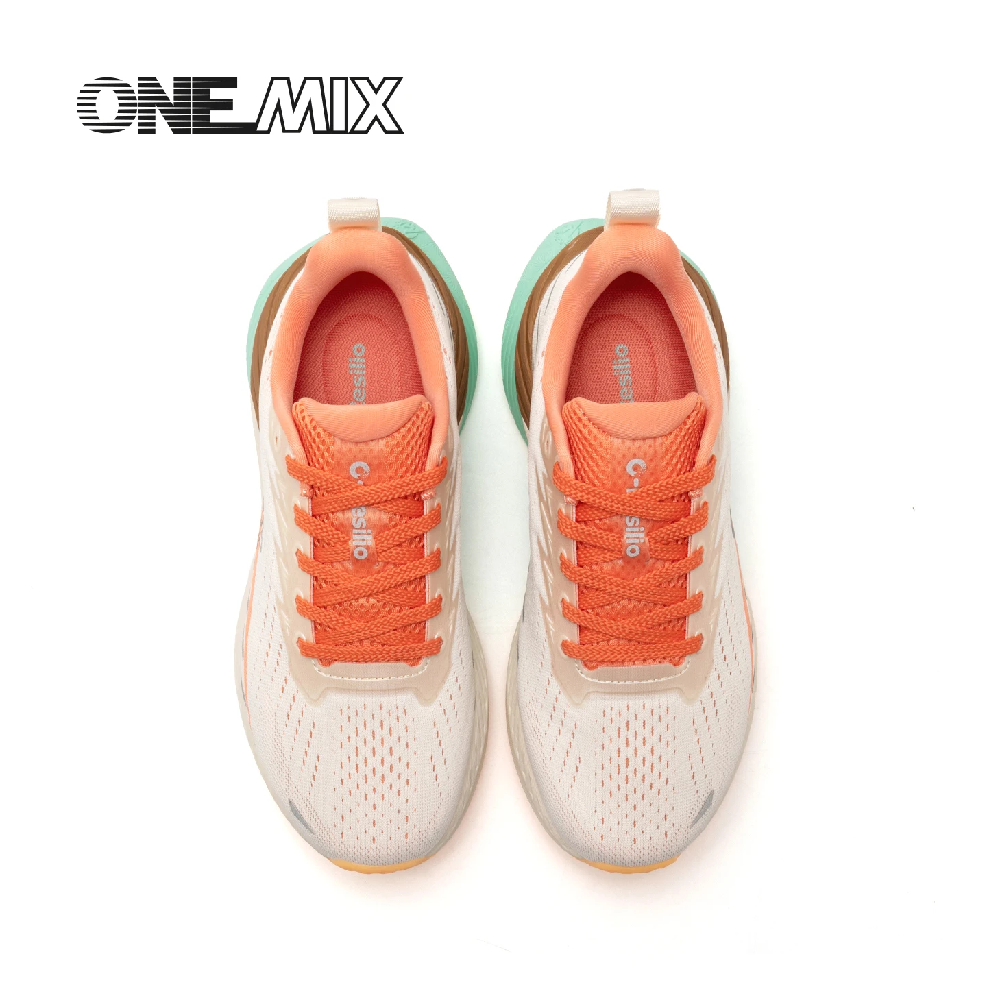ONEMIX – leichte Laufschuhe für Damen und Herren, stabil dämpfende Sportschuhe, sprungfeste Wanderschuhe für den Außenbereich, neu – Detail 28