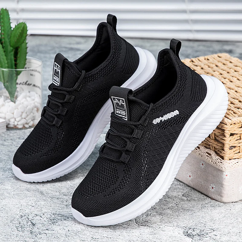 

Women Sport Running Training Shoes Breathable Athletic Fitness Walking Shoes for Lady Comfortable Summer Outdoor Travel Shoes