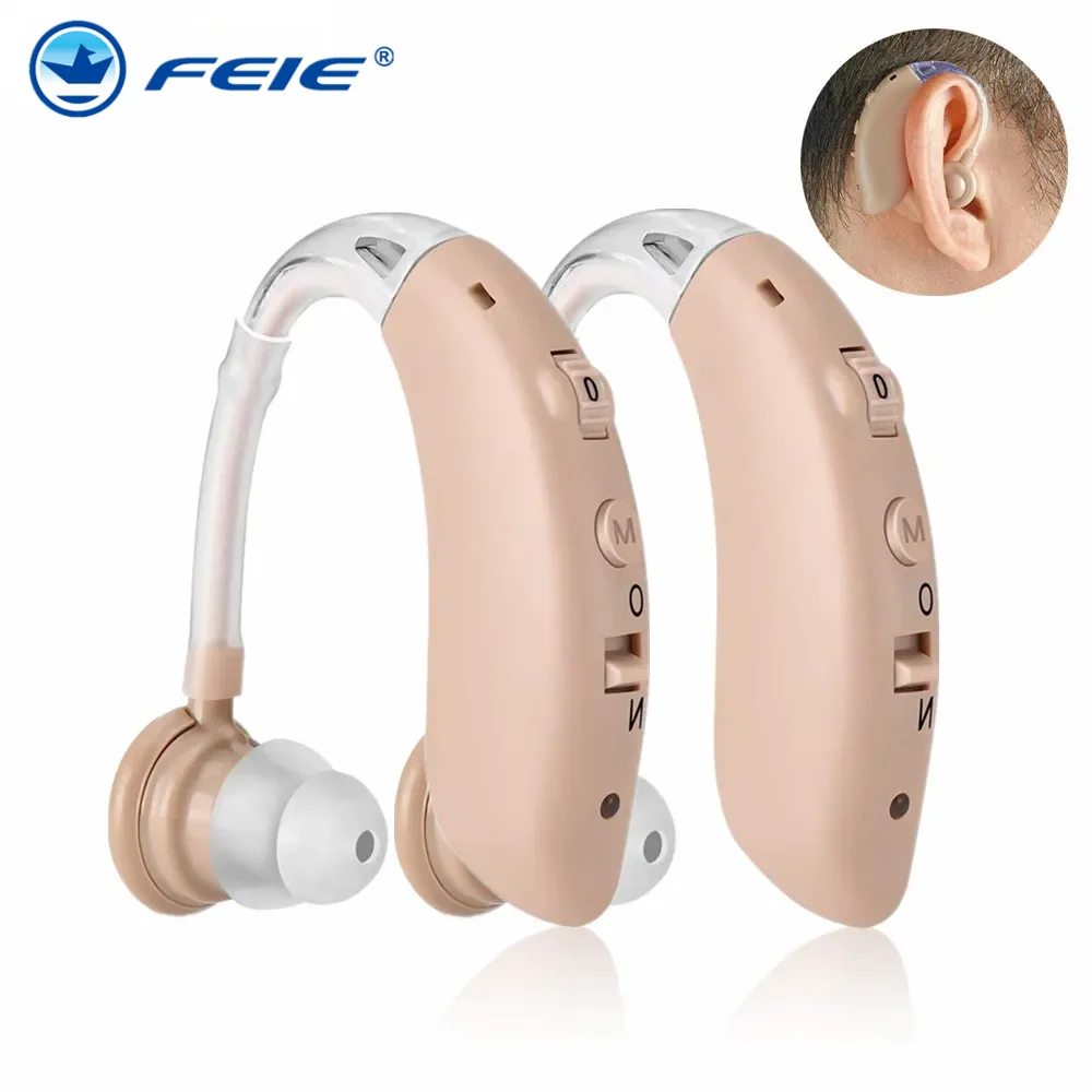 

2024 New Digital Bluetooth-Free USB High-Power Charging Hearing Aid Headset For Elderly And Young Deaf Hearing AIDS