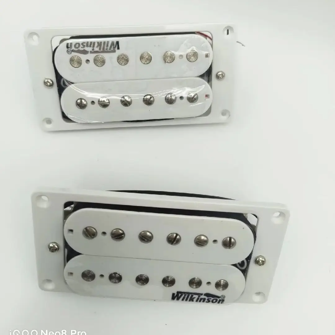 

Звукосниматель Wilkinson WVSM для гитары, белый, комплект звукоснимателей Humbucker WHH(N+B) для электрогитары
