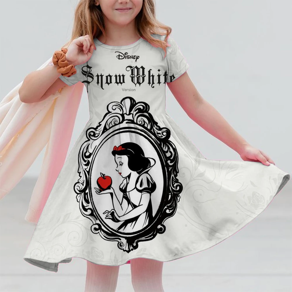 

Party Baby Dresses for Children Clothing Mermaid Princess Dresses 2024 New Girls Clothes Summer Short Sleeve Kids Dress