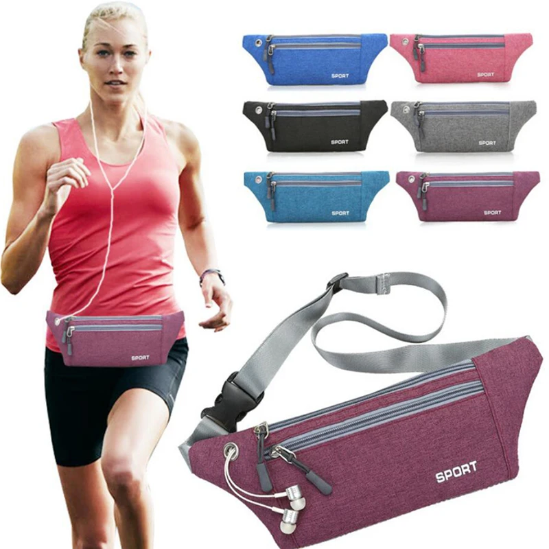 Bag Waist Pack Women Waist Bag Sports Bag Travel Pockets Mobile Phone Pockets Ladies Designer Belt Bag Waist Pack Bag