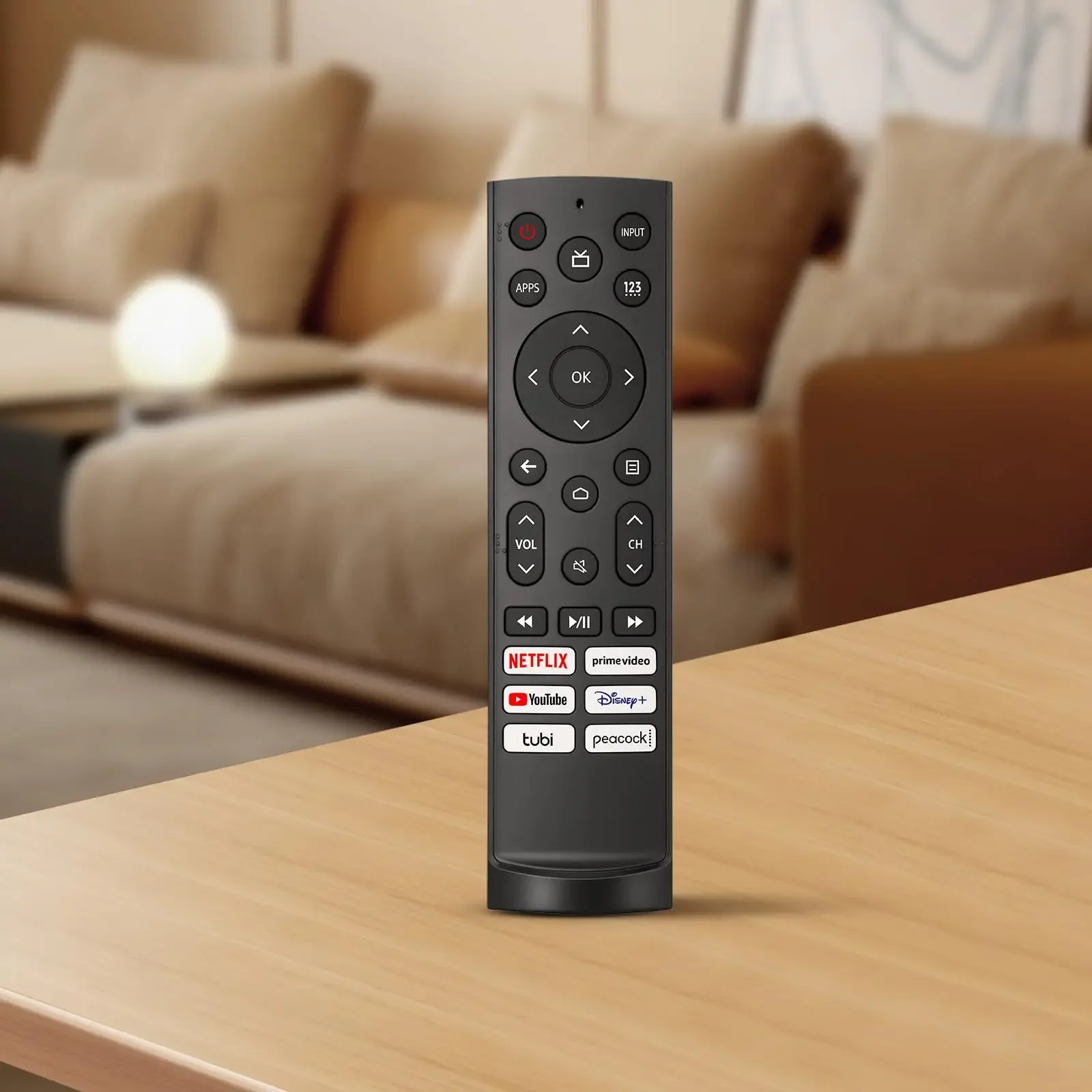 Replacement Remote Control for Hisense Android/Laser/VIDAA TVs, ERF3A90 for Hisense UHD 4K ULED Google TVs