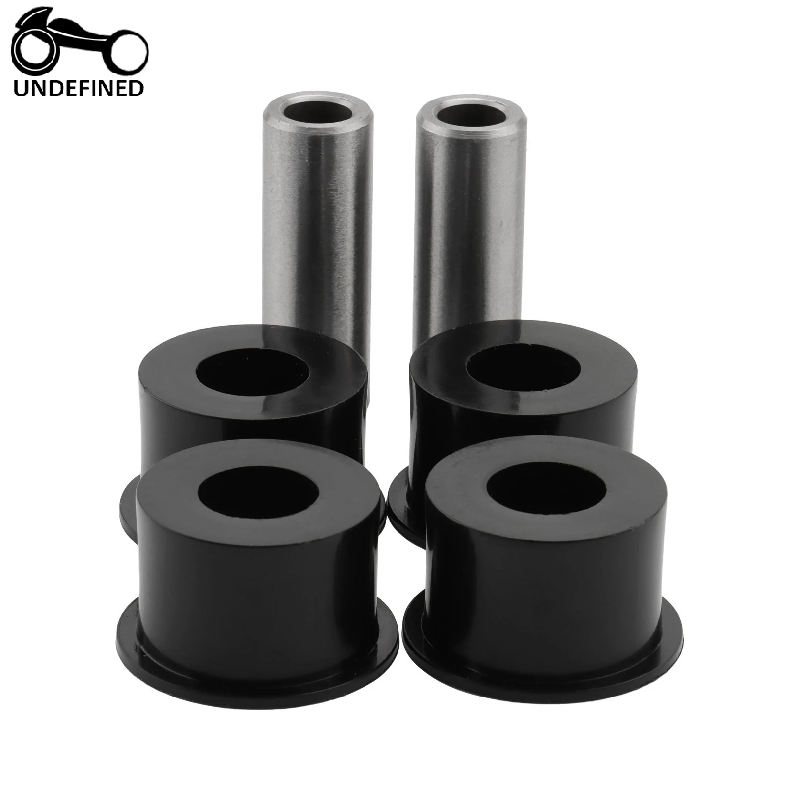 Front A-arm Bushings Upper Lower Suspension Control Kit for Kawasaki Bayou 300 Prairie 2x4 KLF 400 4010 Mule Diesel 3020 3010