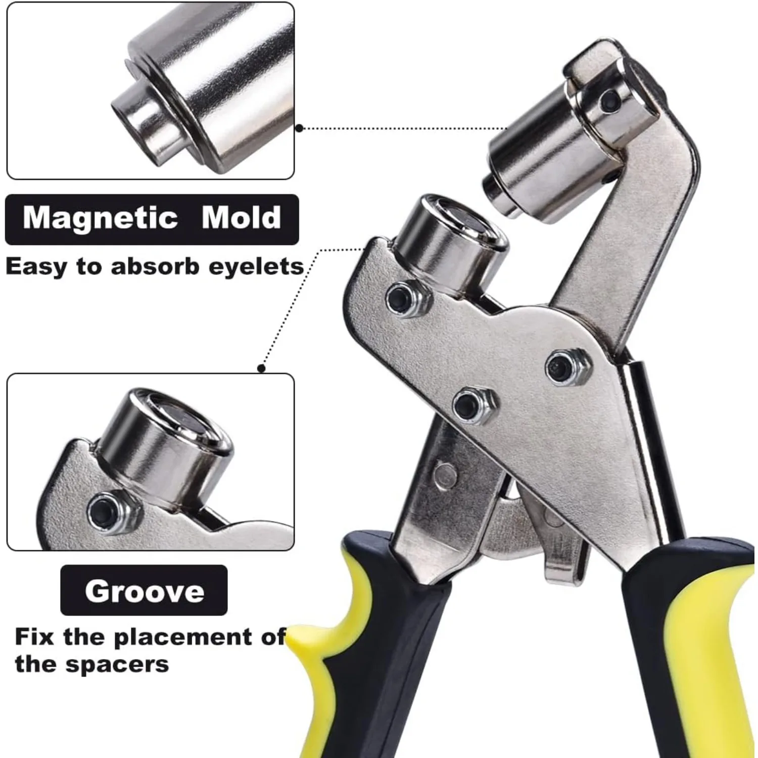 Tragbare Handstanzange (10 mm) Aderendhülsen-Set, manuelle Presse, manueller Stanzer