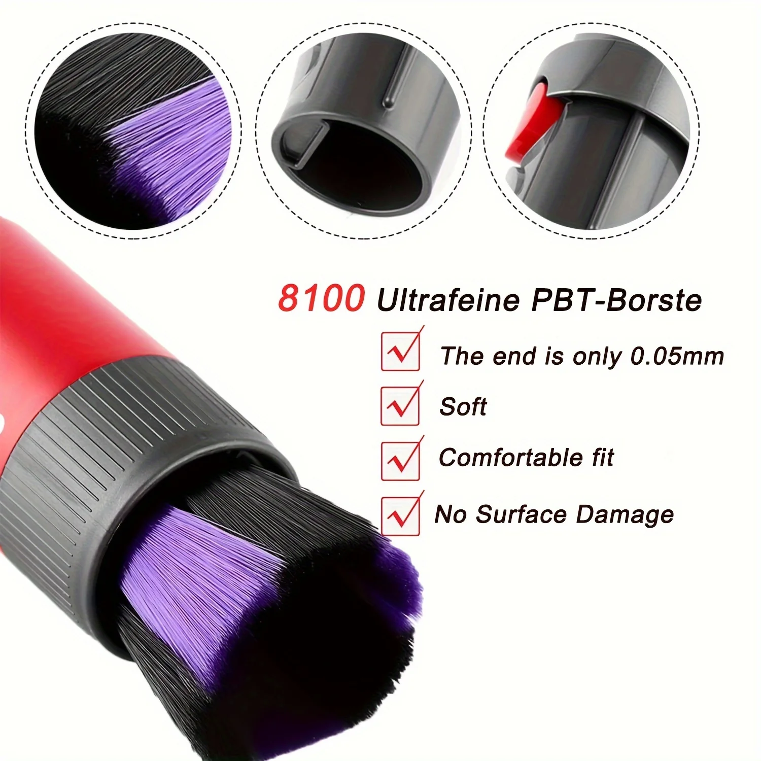 مرفق خرطوم فرشاة دايسون غير قابل للخدش لأجزاء المكنسة الكهربائية V7/V8/V10/V11/V15 خفيفة الوزن ومتينة