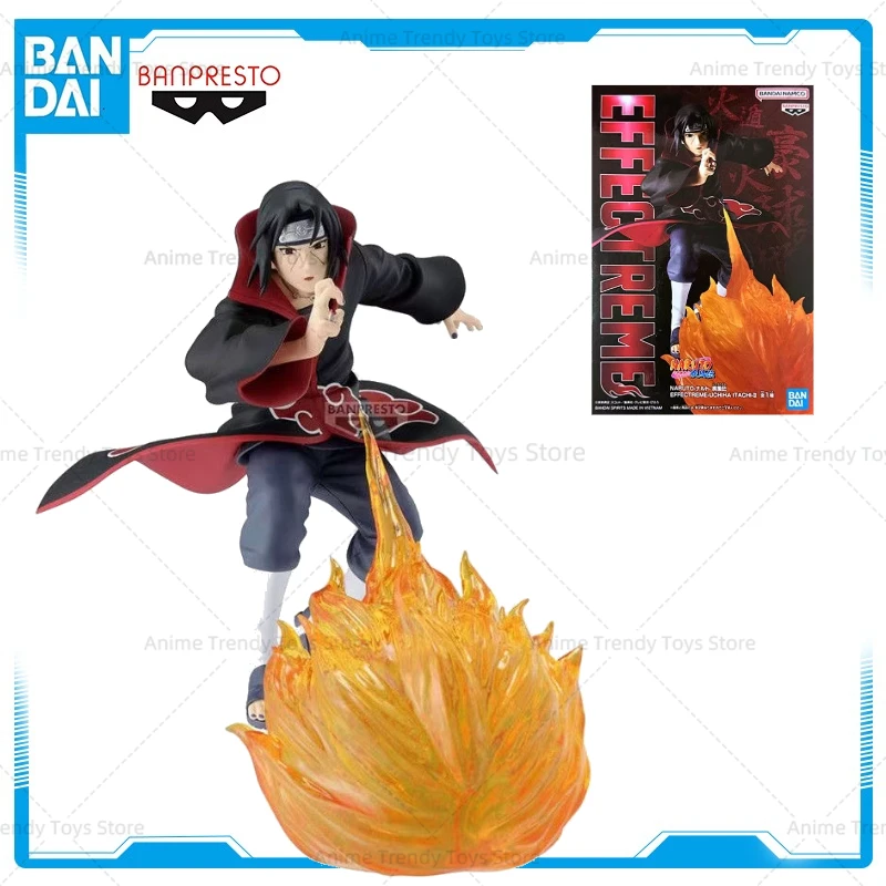 

In Stock Original Anime Bandai NARUTO SHIPPUDEN EFFECTREME-ITACHI UCHIHA-Ⅱ Action Figurine Toys 13CM Collector Model Gifts WY