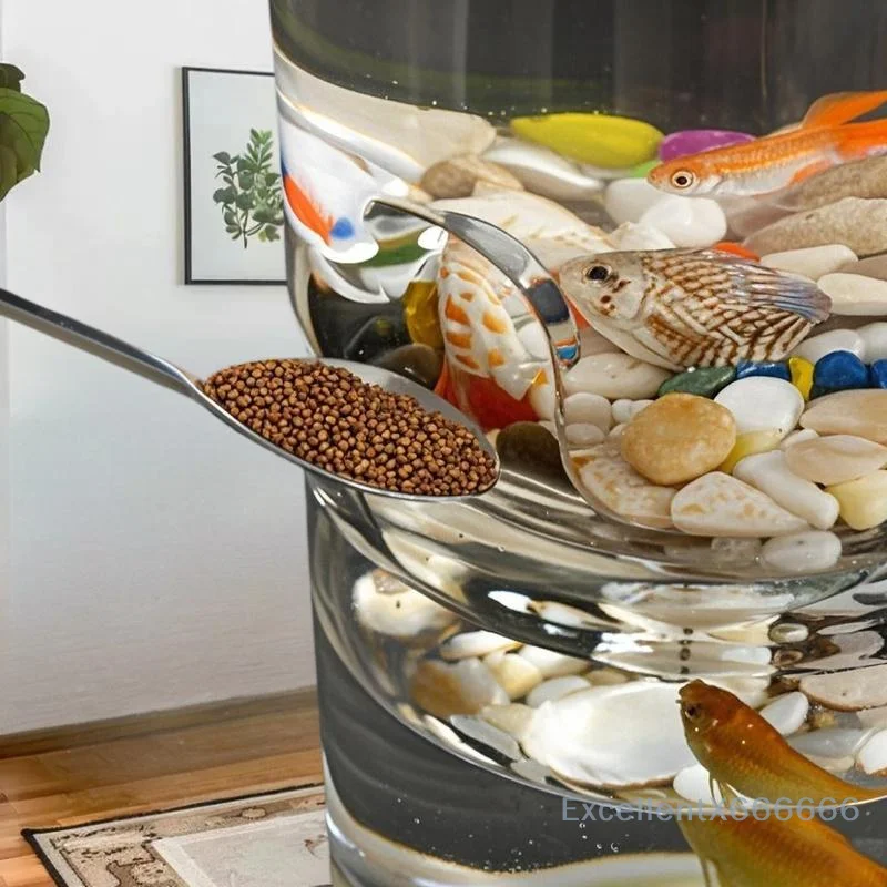 

Miniature Landscape Transparent Fish Tank Plastic Shatterproof Multifunctional Durable Tabletop Ecological Fish Tank