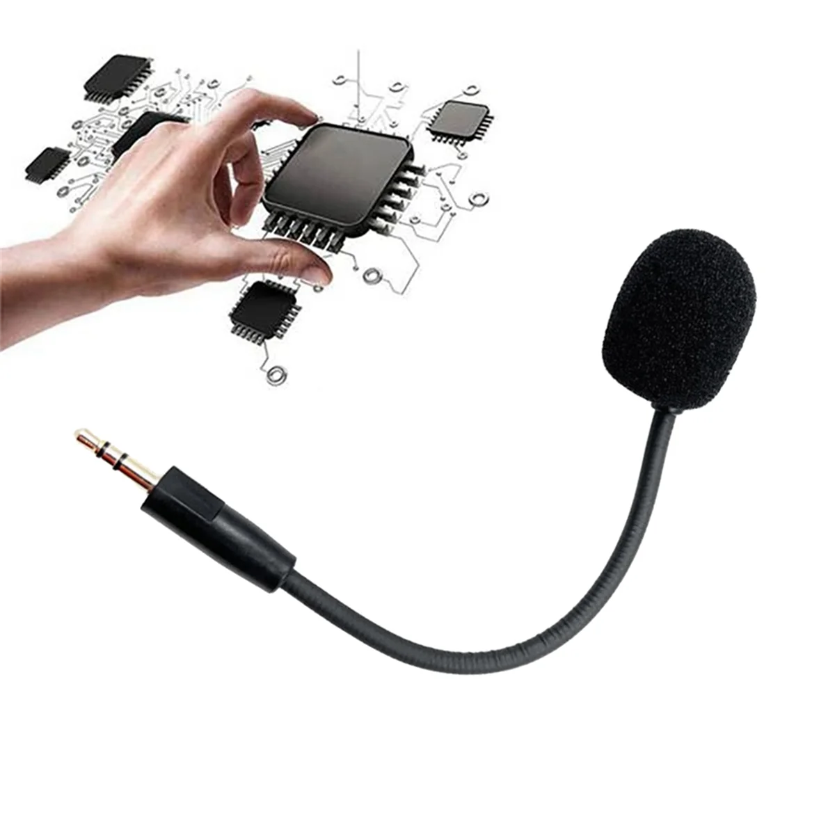 POP-lReplace 3.5 มม.ไมโครโฟนไมโครโฟนสําหรับ Kingston Hyper X Cloud Orbit S ชุดหูฟังเกมหูฟังสําหรับเล่นเกม