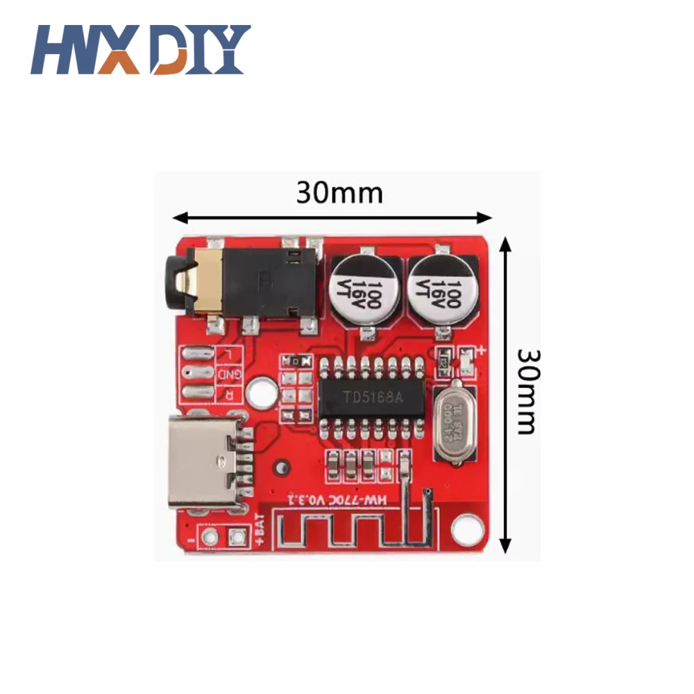 1-10 sztuk płyta odbiornika audio Bluetooth Bluetooth 5.0MP3 bezstratna płyta dekodera bezprzewodowy moduł muzyczny stereo 3.7-5V XY-BT-Mini