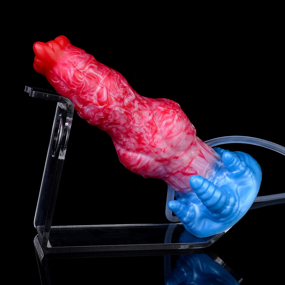 Nnsx 6 estilos monstro esguichando cão vibrador silicone lobo nó vibradores adulto brinquedo sexual com ventosa estimulador de ejaculação anal