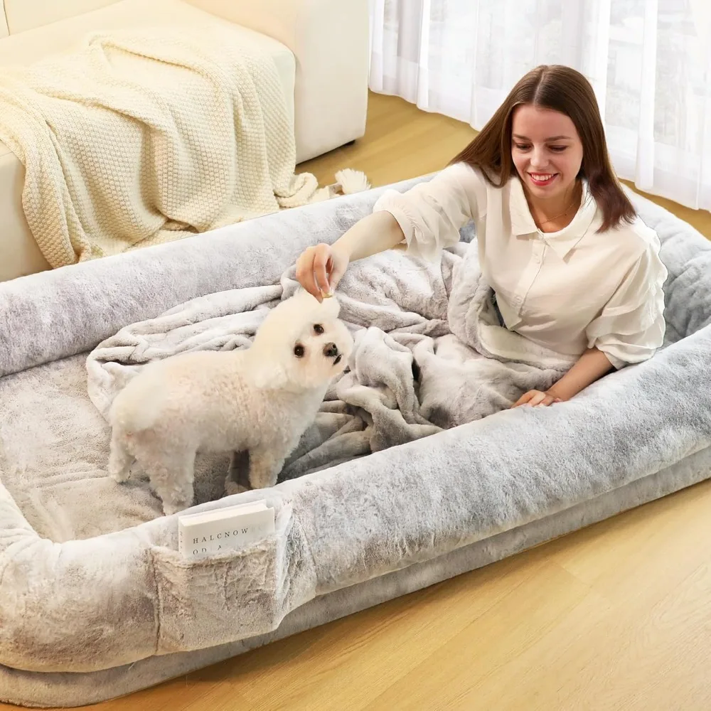 Human Dog Bed for Adults, 71