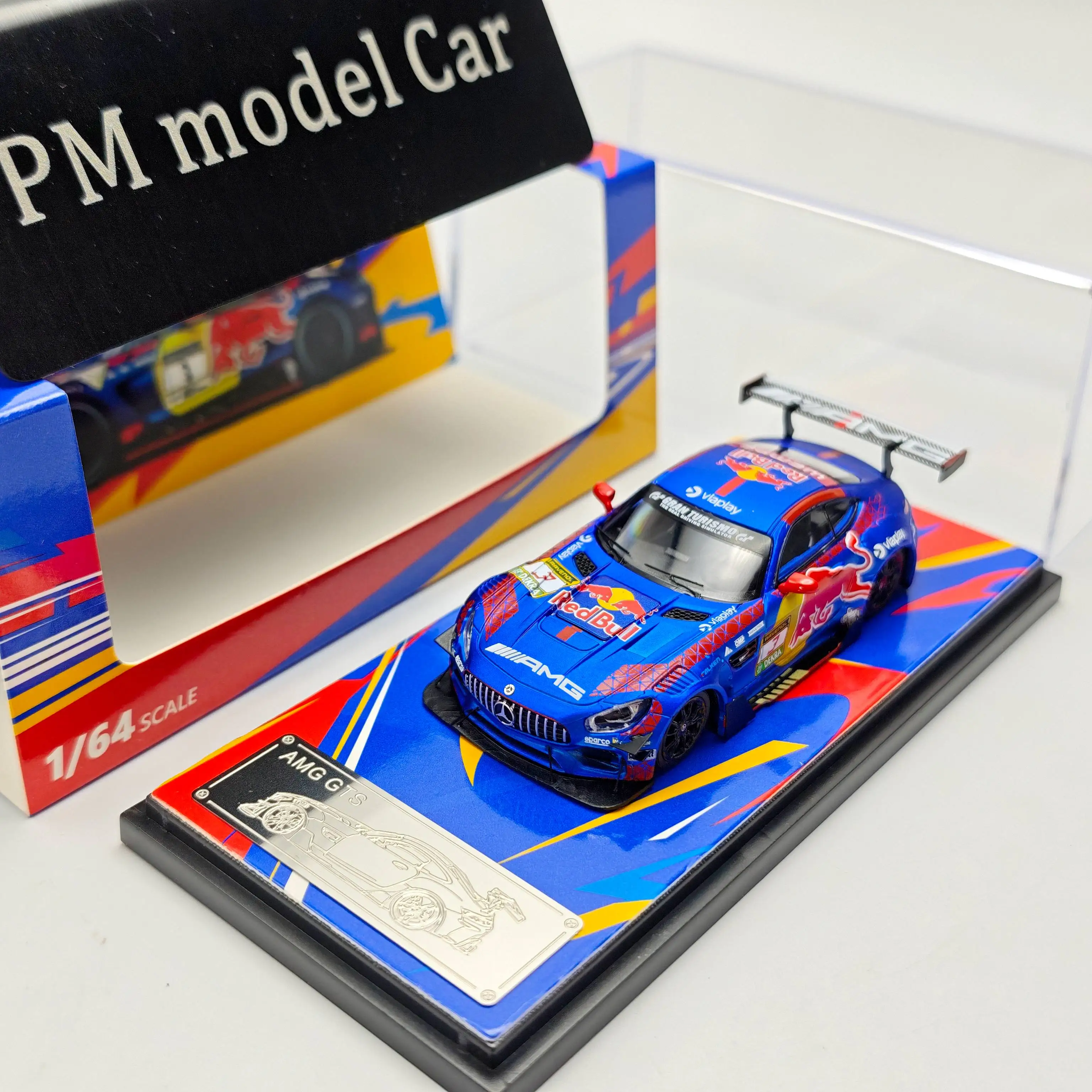 

[In Stock] RM Rhino 1:64 Mercedes-Benz AMG GT S Modified Alloy Diecast Model Car Collectible