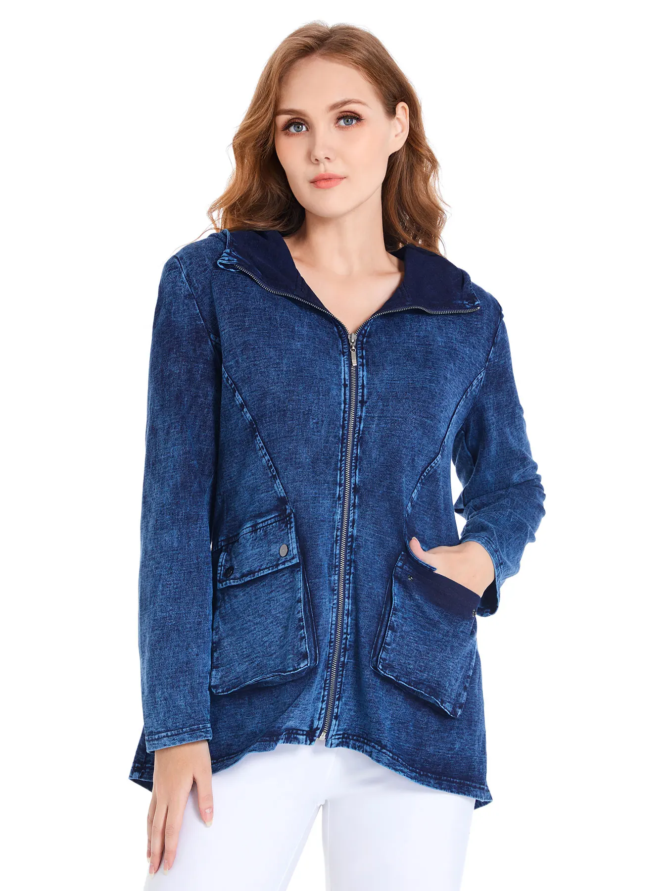 

Женское вязаное весенне-осеннее модное пальто больших размеров