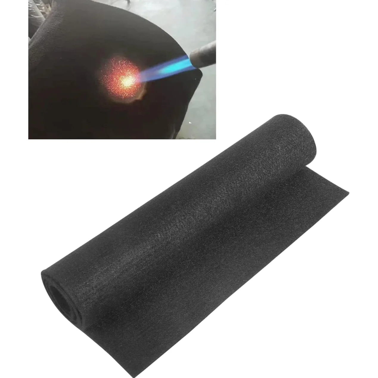 Industrial 12x26 FT Fireproof Welding Blanket, 1/8