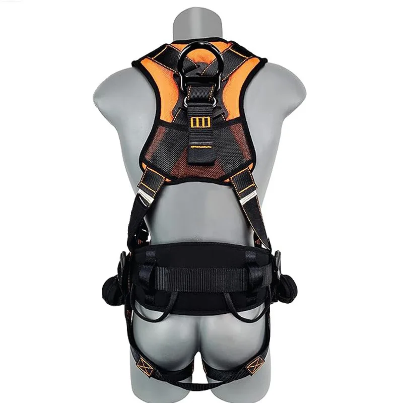 23KN Full Body European-Style Safety Harness Waist Protection Heavy-Duty Outdoor Construction Installation High-Altitude Work
