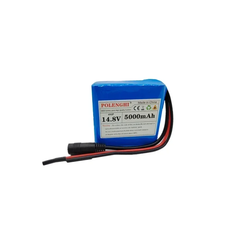 4S2P 14,8 V 5000–800 mAh 18650 wiederaufladbarer Lithium-Ionen-Akku, Kamera-Monitor-Akku, Ersatz für DC 16,8 V Ladegerät