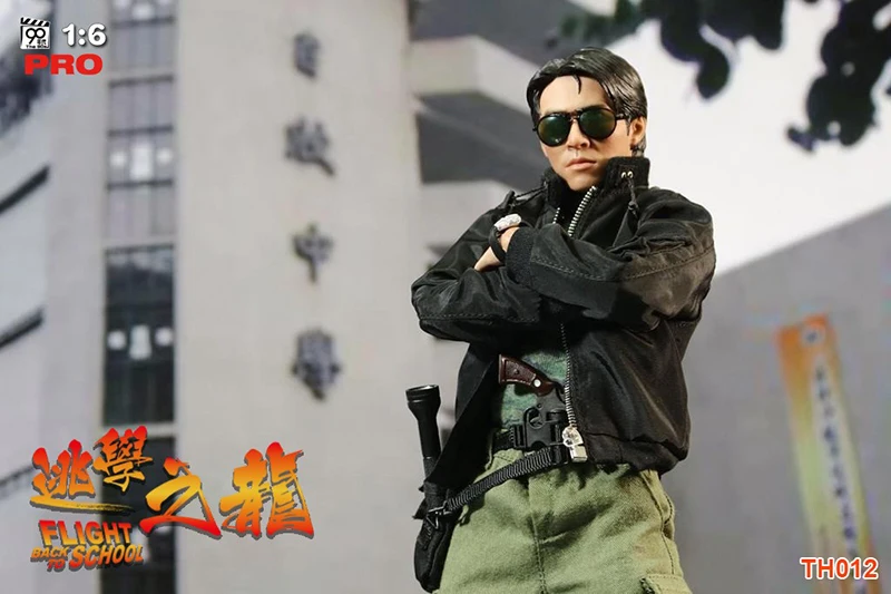 In Stock 90S PRO TH012 1/6 Stephen Chow Soldier Model Full Set Toys  Fight Back to School Movie Figure Simulation 12Inch Dolls