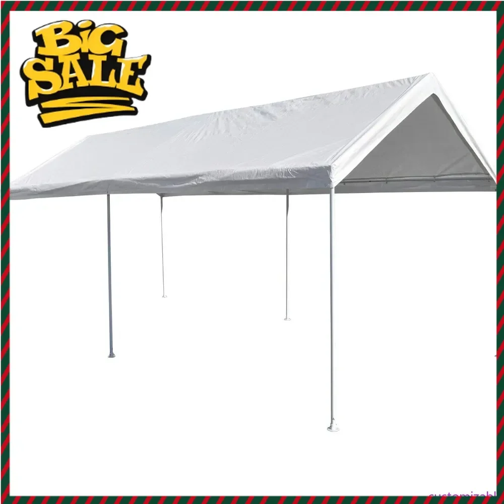 

Горячая распродажа: Навес для автомобиля Domain Pro 150, 10' x 15', белый