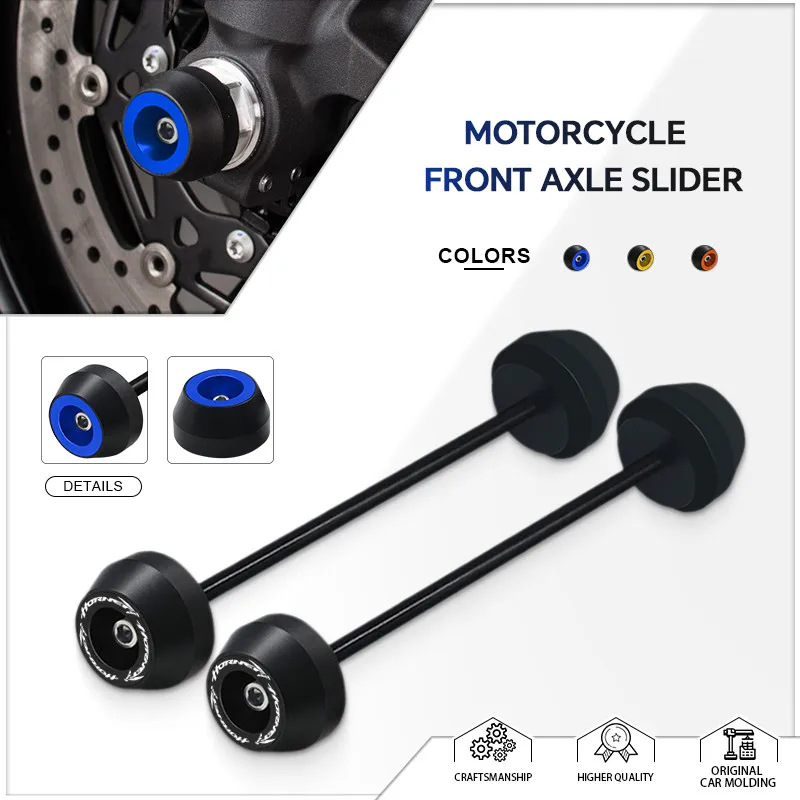 

Motorcycle Front & Rear Wheel Crash Slider Falling Protector Pad For XADV750 CB750 Hornet Wheel Protector xadv cb750