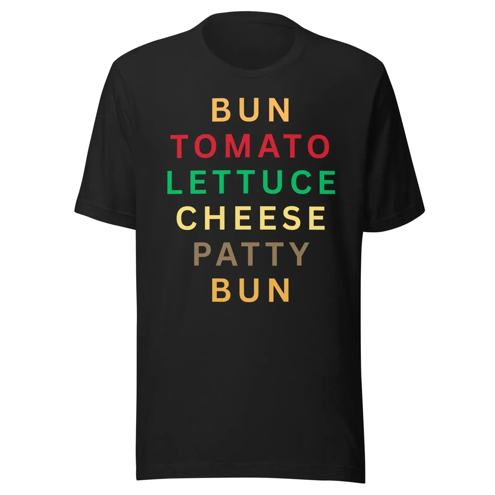 Stacked Burger Super Soft T shirt vintage Washed Comfortable designer clothes graphic fashion Slightly Stylish homme Stretched