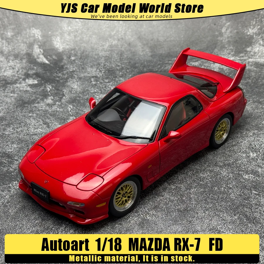

Модель автомобиля AUTOART Diecast 1/18 MAZDA RX-7 FD RX7, статическая модель для демонстрации