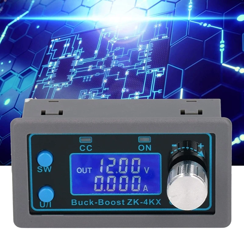 ZK-4KX DC-DC باك دفعة محول متغير الجهد المنظم CC-CV 0.5-30 فولت وحدة الطاقة قابل للتعديل ينظم PowerSupply