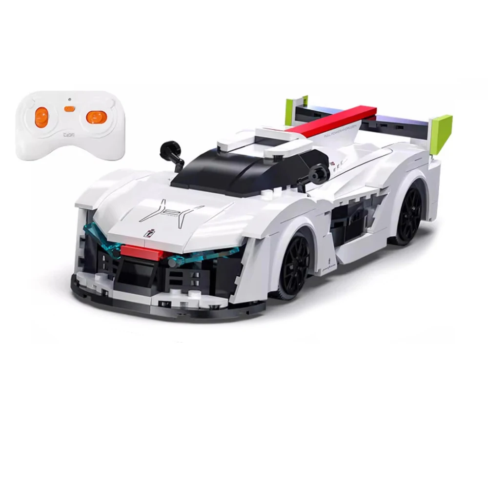기술 Pininfarinas 슈퍼 스포츠카 Sergioes 빌딩 블록 App Rc 벽돌 1:20 스케일 레이싱 2.4ghz 원격 제어 차량 장난감