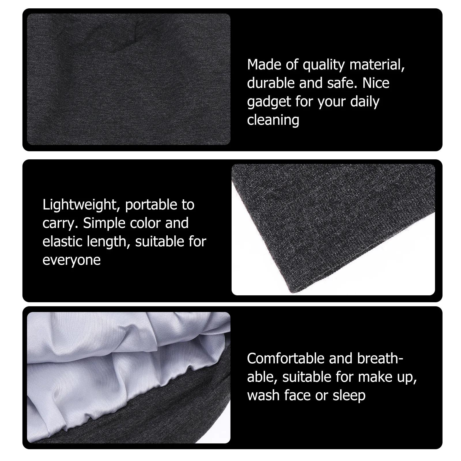 

Эластичная хлопковая шапка для сна, удобная шапочка для сна, шикарная женская повязка на голову, прочная безопасная защита для волос, ночной капот