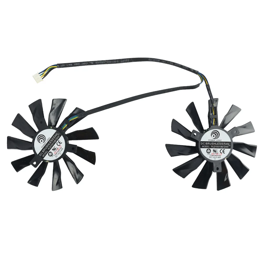 95MM PLD10010B12HH GTX760 Video Card Fan For MSI GTX 760 R9 270X HAWK Graphics Card Cooling Fan