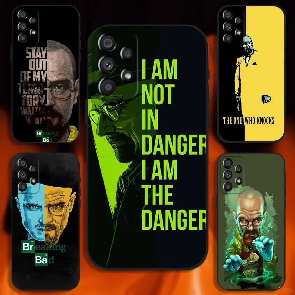 

B-Breaking B-Bad Phone Case For Samsung Galaxy A20,A21s,A22,A31,A32,A52,A53,A72,73,A80 Soft Black Cover