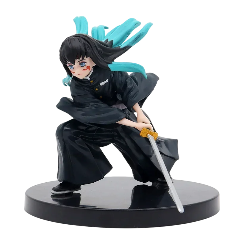 Anime Demon Slayer Kimetsu no Yaiba figurka Kamado Tanjirou figurka Agatsuma Zenitsu Nezuko wojownik pcv zabawki modele