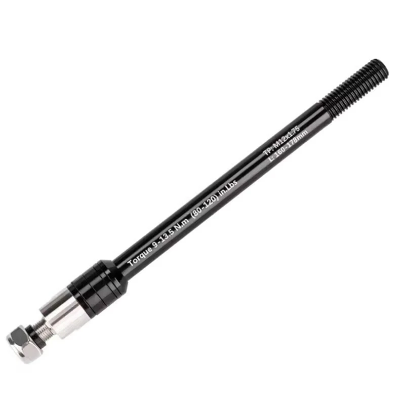 A74k-road bicicleta reboque engate através dos eixos adaptador ajustável através dos eixos adaptador 12mm através dos eixos acessórios de ciclismo duradouro