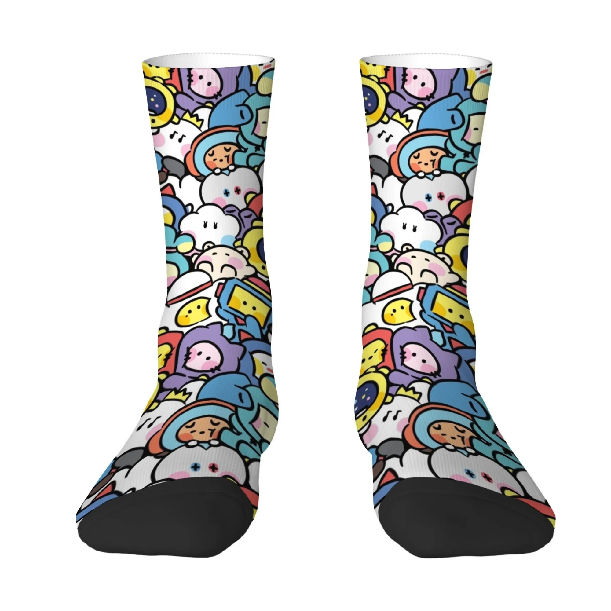 Funny Cute Stylish Novel Men's Socks Comfortable Non-slip and Breathable Socks Street Style Hip-hop Retro and Harajuku Socks