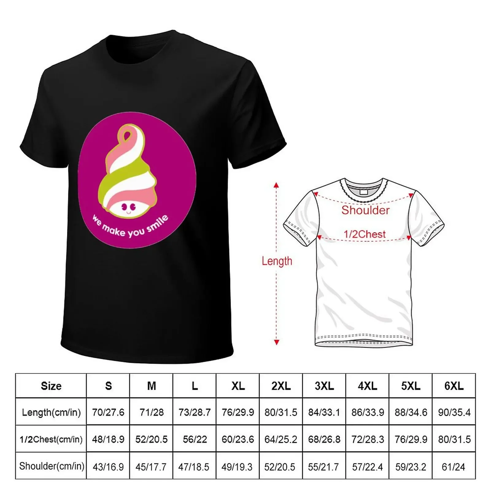 Menchie's Frozen Yogurt| Perfect Gift T-Shirt custom t shirt for a boy fruit of the loom mens t shirts