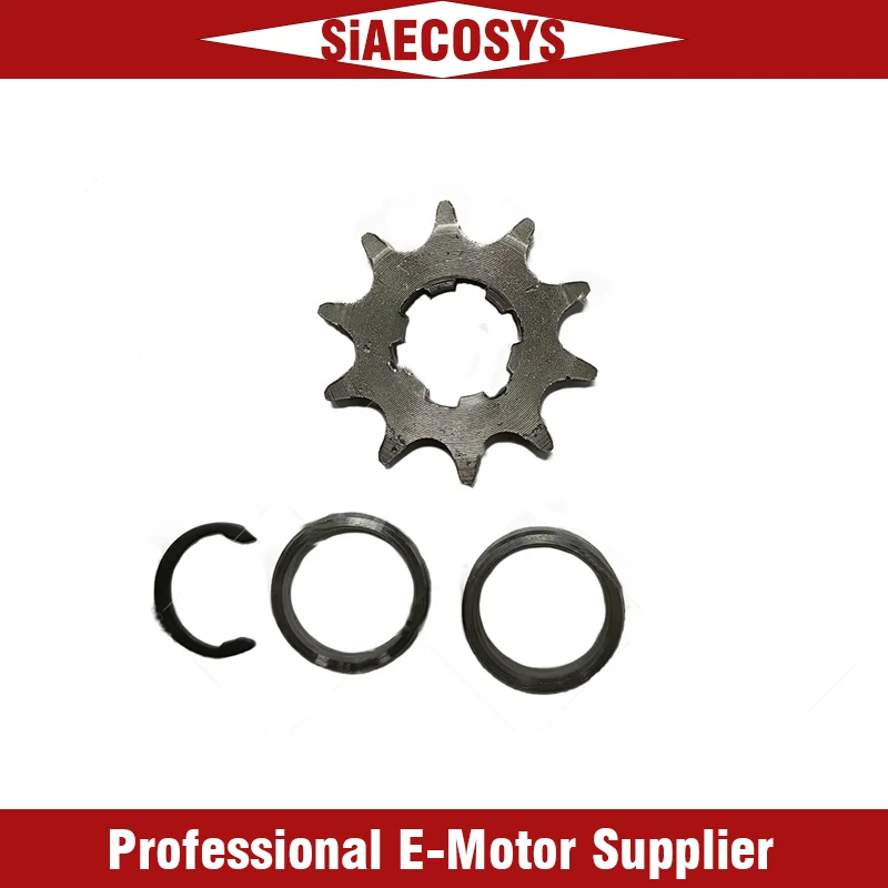 

Звездочка SiAECOSYS 10T 11T 13T 14T 428 для среднего приводного двигателя QS 6-5