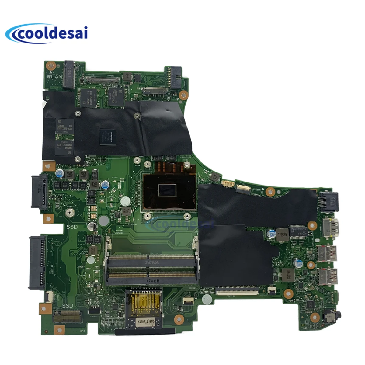 

For Asus FX553V GL553V Mainboard ZX53V GL553VD GL553VE GL553VW ZX553V Laptop Motherboard CPU I5 I7 6th/7th GTX1050/GTX1050Ti