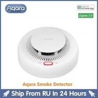 Aqara Smoke Alarm Zigbee 3.0 Detector Sensor Highly Sensitive Smoke Concentration Detection Work with Mi Home Homek APP