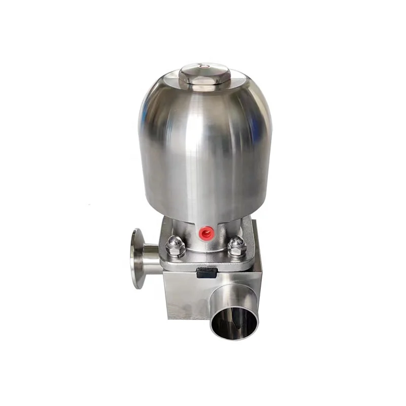 Aspetic SS316 Forged Clamping Welded Diaphragm Valve with Pneumatic Actuator