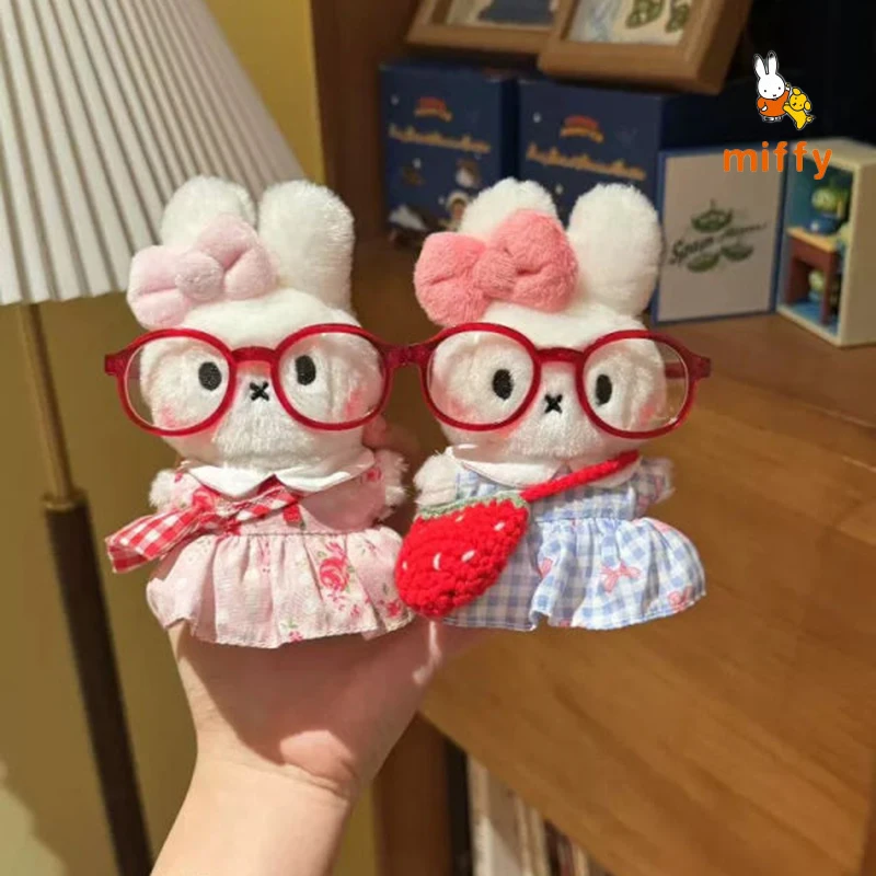 

Kawaii Miffy New Plush Pendant Cartoon Multiple Styles Fluffy Stuffed Toy Backpack Anime Accessories Cuddly Plush Doll Girl Gift