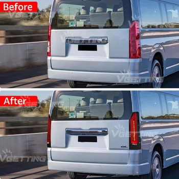 LED zadní světlo pro Toyota HiAce H300 2019 2020 2021 2022 2023 brzdové couvací světlo s dynamickým kouřovým objektivem 10 nejlepší prodej LED zadní světla pro Toyota Hiace - №5