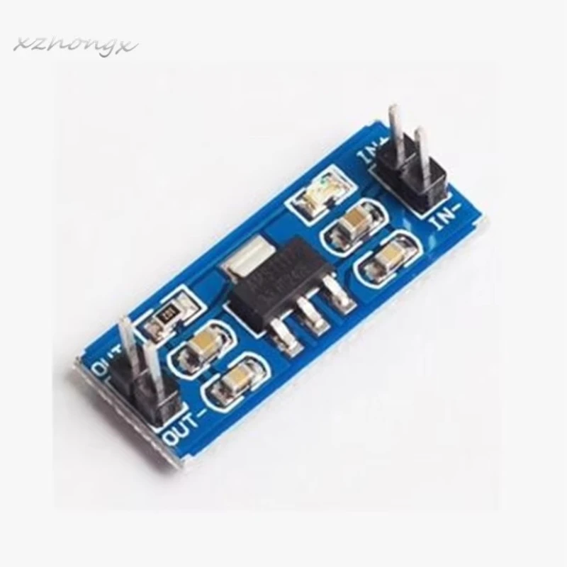 AMS1117 5 فولت (4.5-7 فولت) يتحول إلى 3.3 فولت DC-DC تنحى وحدة باك إمداد الطاقة لـ