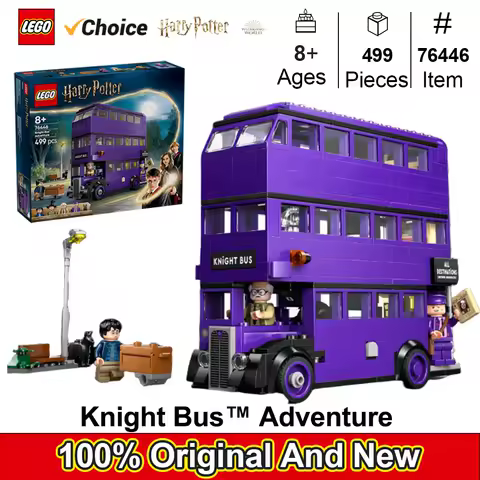 LEGO 76446 Harry Potter Knight Bus Adventure Iconic Bus from Harry Potter and The Prisoner of Azkaban-Birthday Gift Idea 499PCS