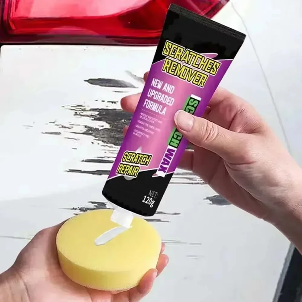Car Scratch Remover Wax, Polishing Compound Paste to Remove Paint Scratches Swirl Marks for All Cars
