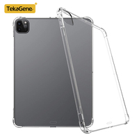 Clear Case For iPad Pro 13 11 M4 M2 2024 12.9 12 9 10 10th Generation Funda Air 5 4 3 2 1 9th 8th 7th 10.2 Mini 6 Silicone Cover