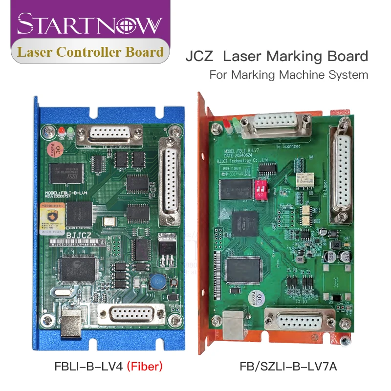 

Карта контроллера машины для лазерной маркировки Startnow FBLI-B-LV7 Обновление системы платы управления JCZ на базе карты FBLI-B-LV4 LMCV4-DIGIT